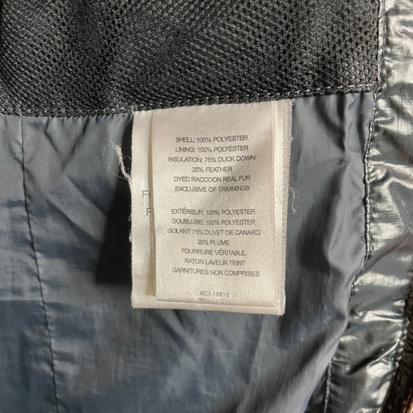 Lole Katie L Edition Long Coat Real Fur Parka - Picture 14 of 16